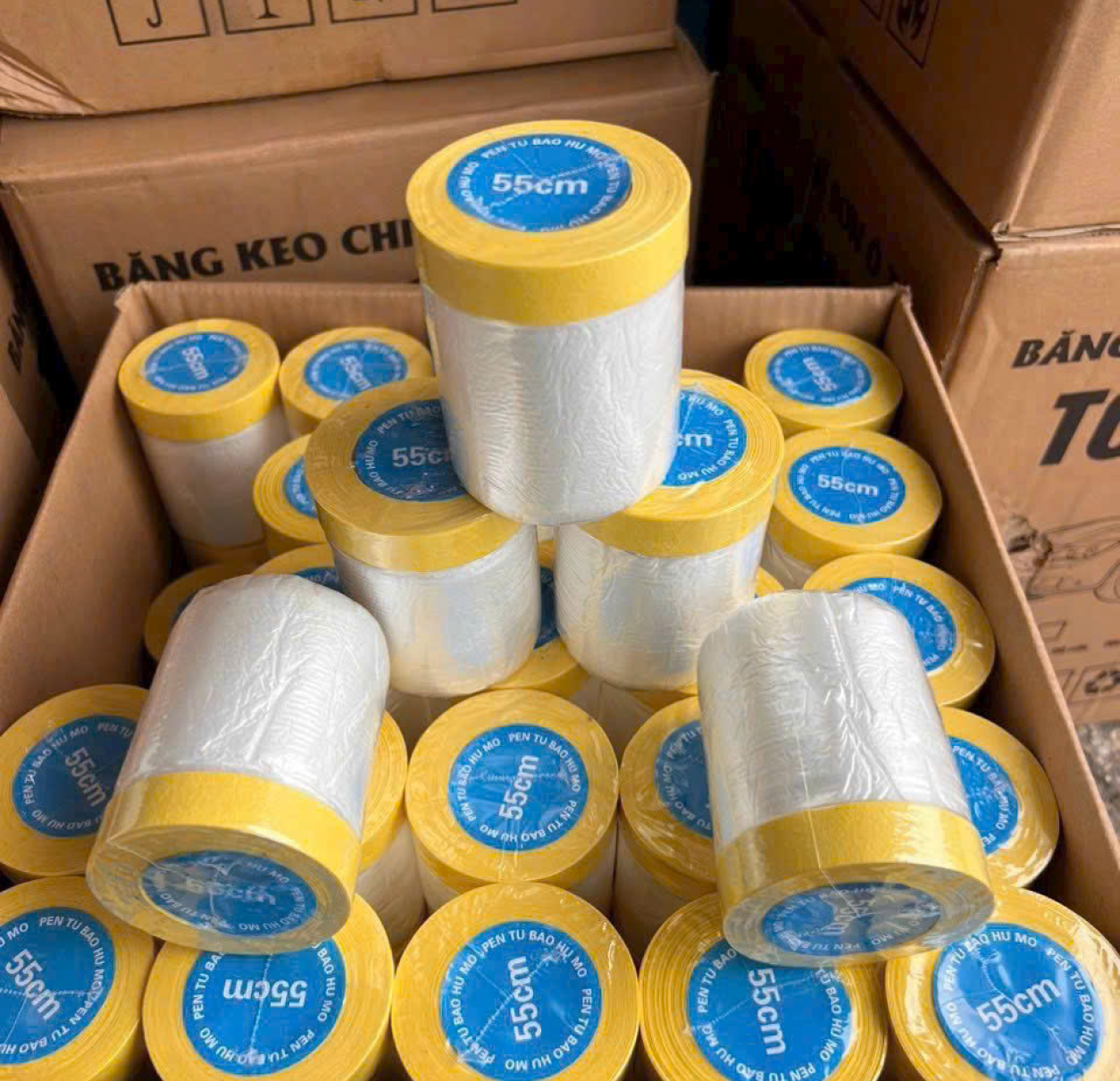 CUỘN KEO QUẤN 55CM