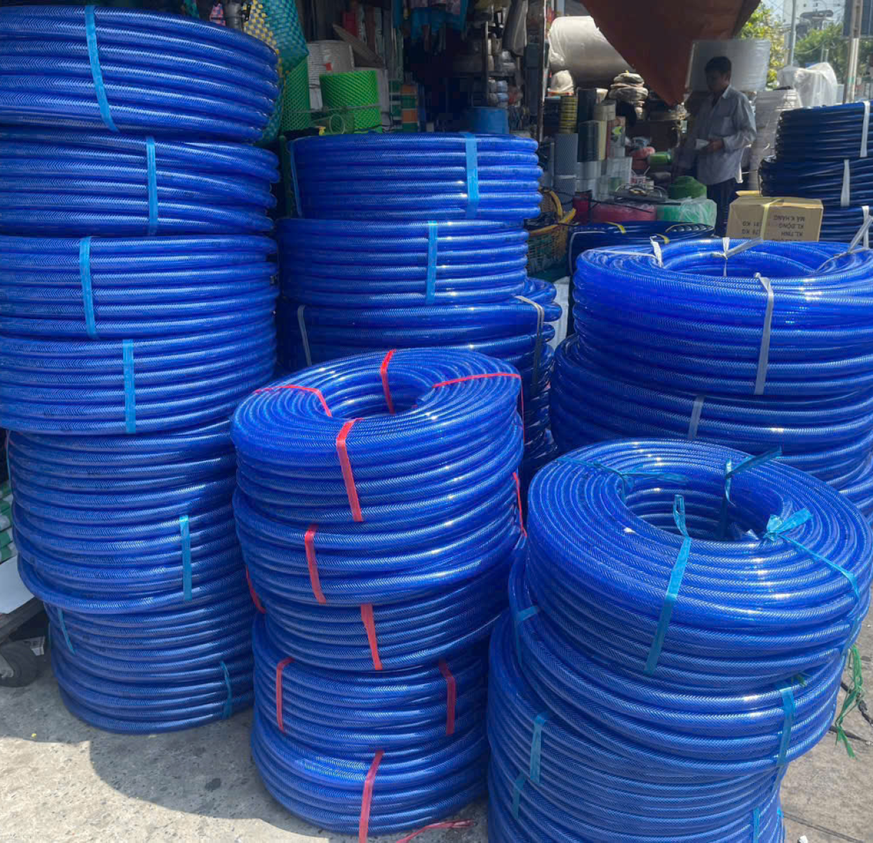 ỐNG NƯỚC NHỰA XANH 