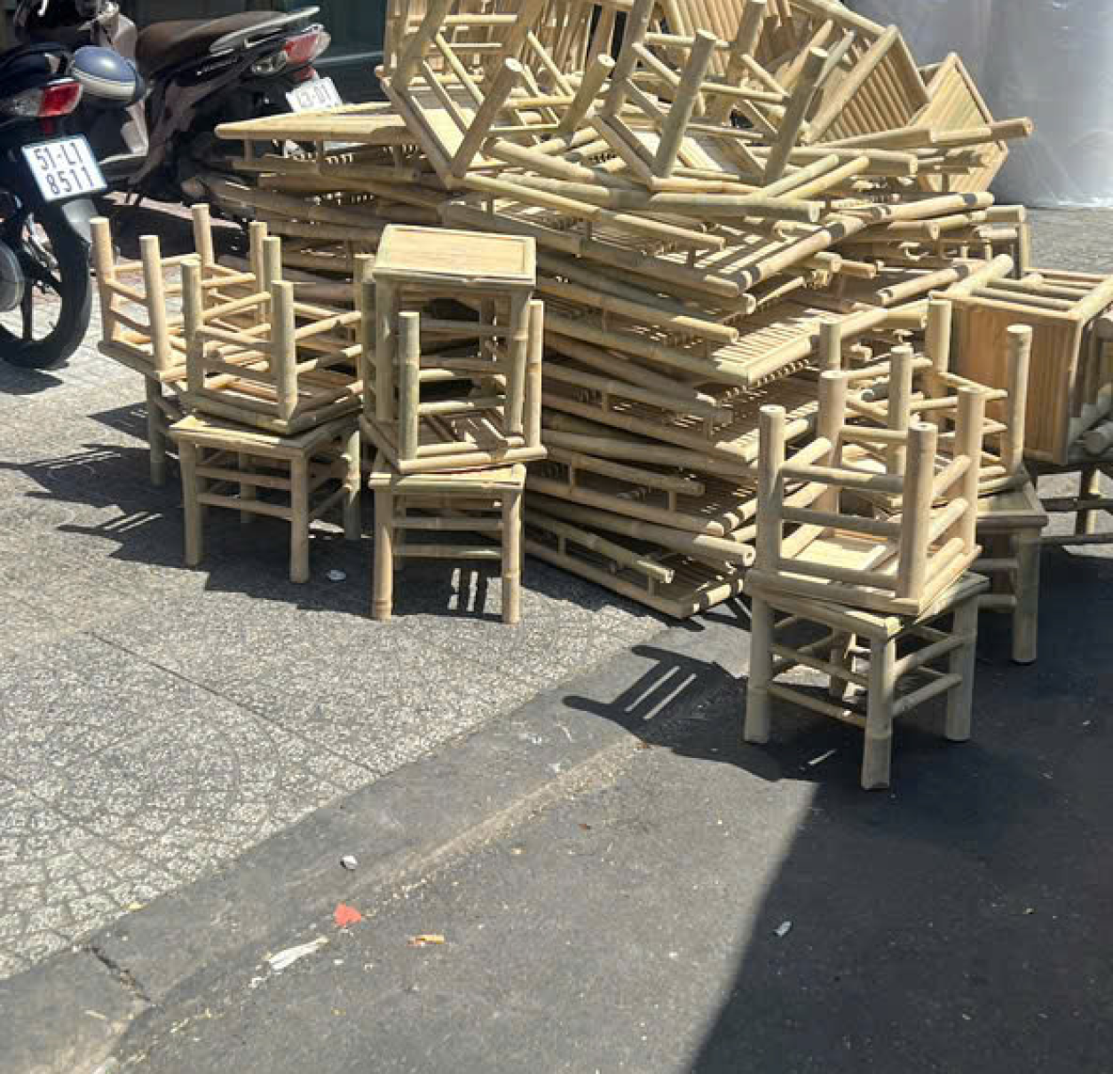 GHẾ TRE VỀ HÀNG