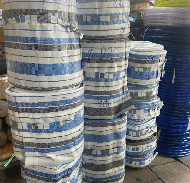 BẠT CHE SỌC XANH
