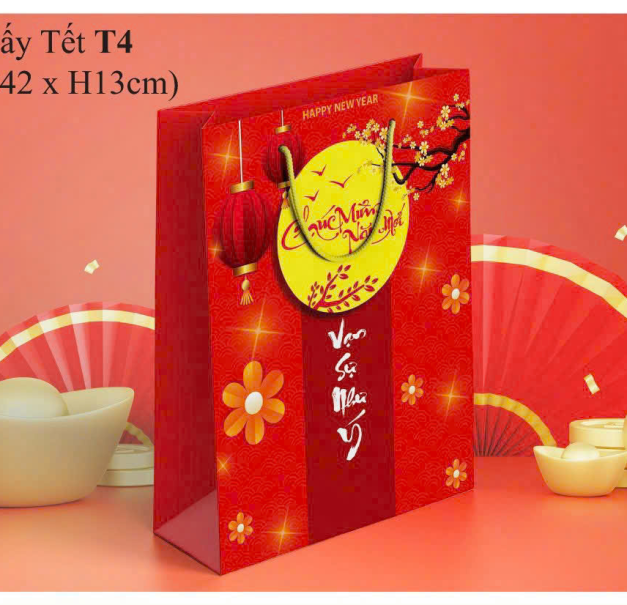 TÚI GIẤY TẾT T4 (N32XC42XH13CM)