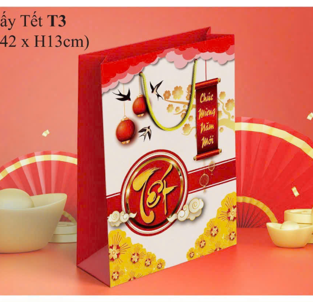 TÚI GIẤY TẾT T3 (N32XC42XH13CM)