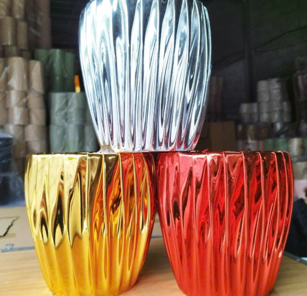 TRÒN SI - GOLD XẾP LI 20X20X25