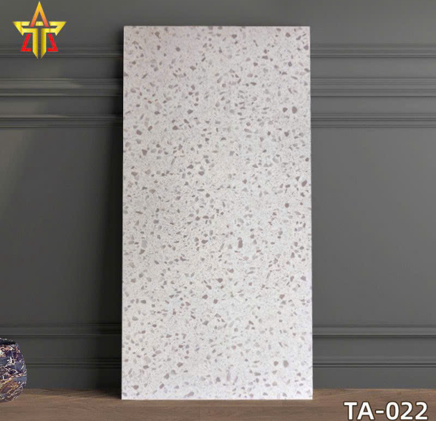 GIẤY DÁN TƯỜNG GIẢ GẠCH CHẤM ĐEN 