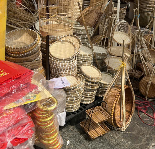 ĐỒ MÂY TRE LỒNG CHIM BẰNG MÂY