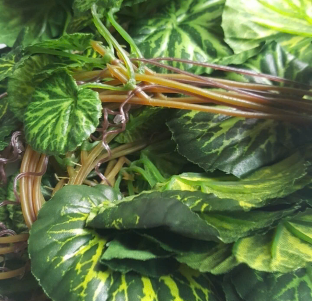 LÁ NHỰA MÀU XANH TRANG TRÍ